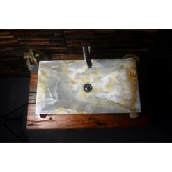 Tami Vessel Sink In White Onyx Stone -Allied Brass Shop 90ee22f6ac1657d8d04cbf70fefdde8b 1800x1800