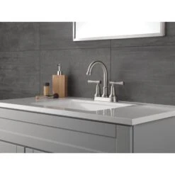 Chamberlain 4 In. Centerset 2-Handle Bathroom Faucet In SpotShield Brushed Nickel 11 Chamberlain 4 In. Centerset 2-Handle Bathroom Faucet In SpotShield Brushed Nickel -Allied Brass Shop 92d98b9c1dd9994700f244e4094ad4a8 1800x1800