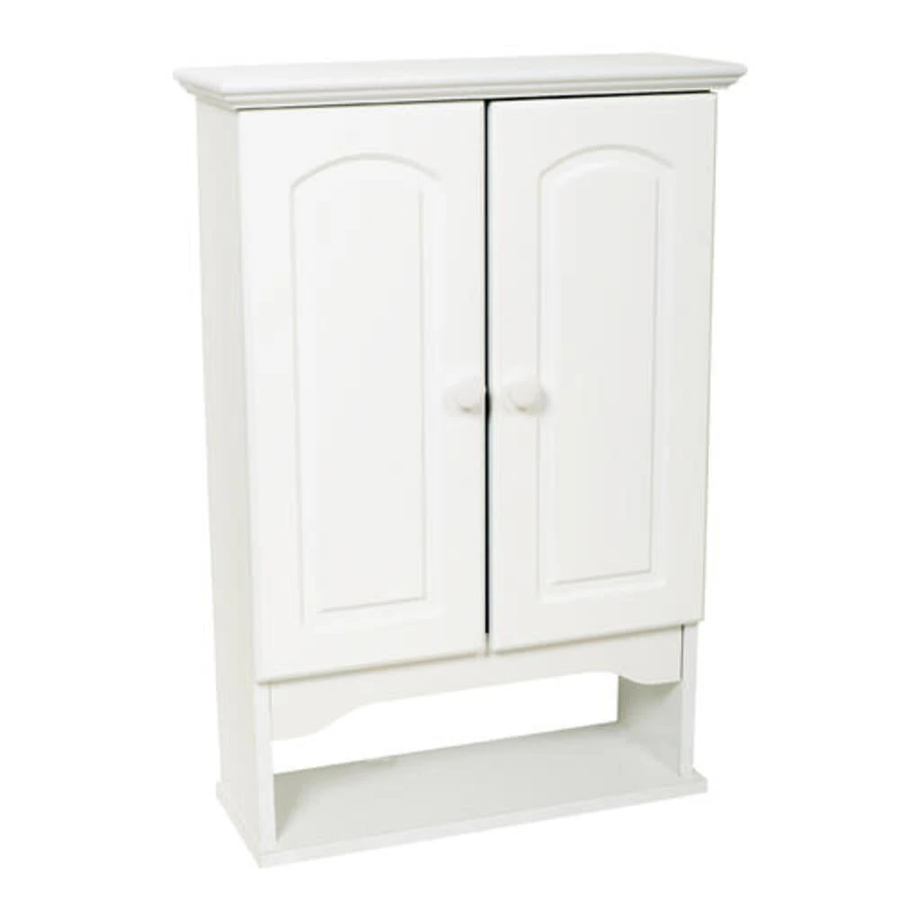 Zenna Home® 21"W X 8"D X 31"H White Bathroom Wall Cabinet 1 Zenna Home® 21"W X 8"D X 31"H White Bathroom Wall Cabinet