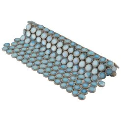 Merola Tile Hudson Penny Round Marine 12 In. X 12-5/8 In. X 5 Mm Porcelain Mosaic Tile (10.74 Sq. Ft. / Case) 30 Merola Tile Hudson Penny Round Marine 12 In. X 12-5/8 In. X 5 Mm Porcelain Mosaic Tile (10.74 Sq. Ft. / Case) -Allied Brass Shop 97768d27f4f9fa64a3a8f34a374066a7 1800x1800