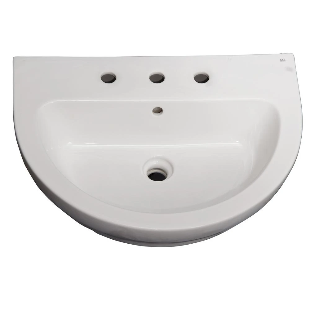 Barclay Products Harmony 800 31-1/2 In. Pedestal Combo In White 2 Barclay Products Harmony 800 31-1/2 In. Pedestal Combo In White - Image 2