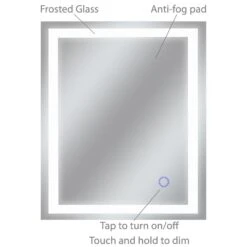 Edison Tri-Color 30 In. X 36 In. Single LED Wall Mounted Backlit LED Bathroom Mirror 20 Edison Tri-Color 30 In. X 36 In. Single LED Wall Mounted Backlit LED Bathroom Mirror -Allied Brass Shop 982836f654e4f4cb12fc73135cbb533c 1800x1800