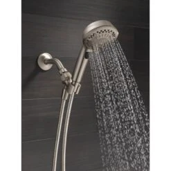 7-Spray 4.2 In. Single Wall Mount Handheld Shower Head In SpotShield Brushed Nickel -Allied Brass Shop 9c71b471d073099fb799d4ca5381fef3 1800x1800