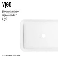 VIGO Petunia Handmade Matte Stone Rectangle Vessel Bathroom Sink In Matte White 14 VIGO Petunia Handmade Matte Stone Rectangle Vessel Bathroom Sink In Matte White -Allied Brass Shop 9ceb3169cc19b83a1ad0cbeb77a5c2f6 1800x1800