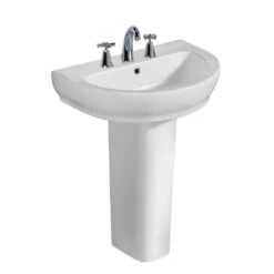 Barclay Products Harmony 800 31-1/2 In. Pedestal Combo In White