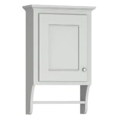 Briarwood Cottage 18"W X 6"D X 30"H Birch Fog Bathroom Wall Cabinet (Hinge Left)