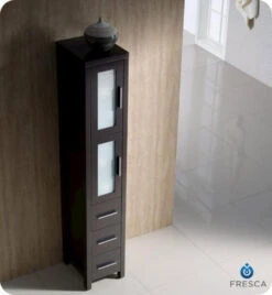 Fresca Torino 12"W X 15"D X 68-1/8"H Espresso Linen Cabinet -Allied Brass Shop FST6260ES 2 6d4582dc 116f 48b5 aa4e 991804ad3c3c 1800x1800