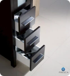 Fresca Torino 12"W X 15"D X 68-1/8"H Espresso Linen Cabinet -Allied Brass Shop FST6260ES 5 a6e73364 6f07 4995 8844 94142b04066c 1800x1800