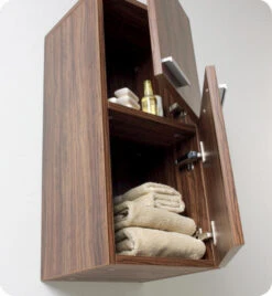 Fresca 13"W X 12"D X 27"H Walnut Linen Cabinet -Allied Brass Shop FST8091GW 3 b0cd8419 5c7b 4f25 97a1 e4e6aeb05f54 1800x1800