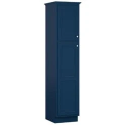 Briarwood Woodland 18"W X 18"D X 84"H Birch Admiral Linen Cabinet (Hinge Left)