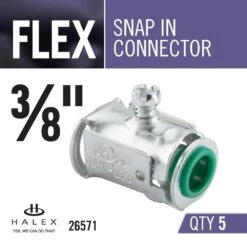 3/8 In. Flexible Metal Conduit (FMC) Snap-In Connectors (5-Pack) -Allied Brass Shop a6569d9b1833c9b39c9d02258f47d36b 1800x1800