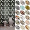 6-60pcs Peel And Stick Tile Backsplash Self-Adhesive Decorative Waist Line Mosaic Tiles For Kitchen And Bathroom