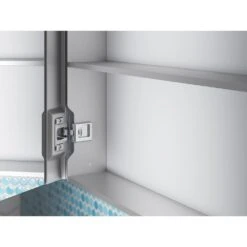 Maxstow 20 In. X 40 In. Frameless Surface-Mount Aluminum Medicine Cabinet -Allied Brass Shop aaf991607c10bfd1c155130fb1ce733d 1800x1800