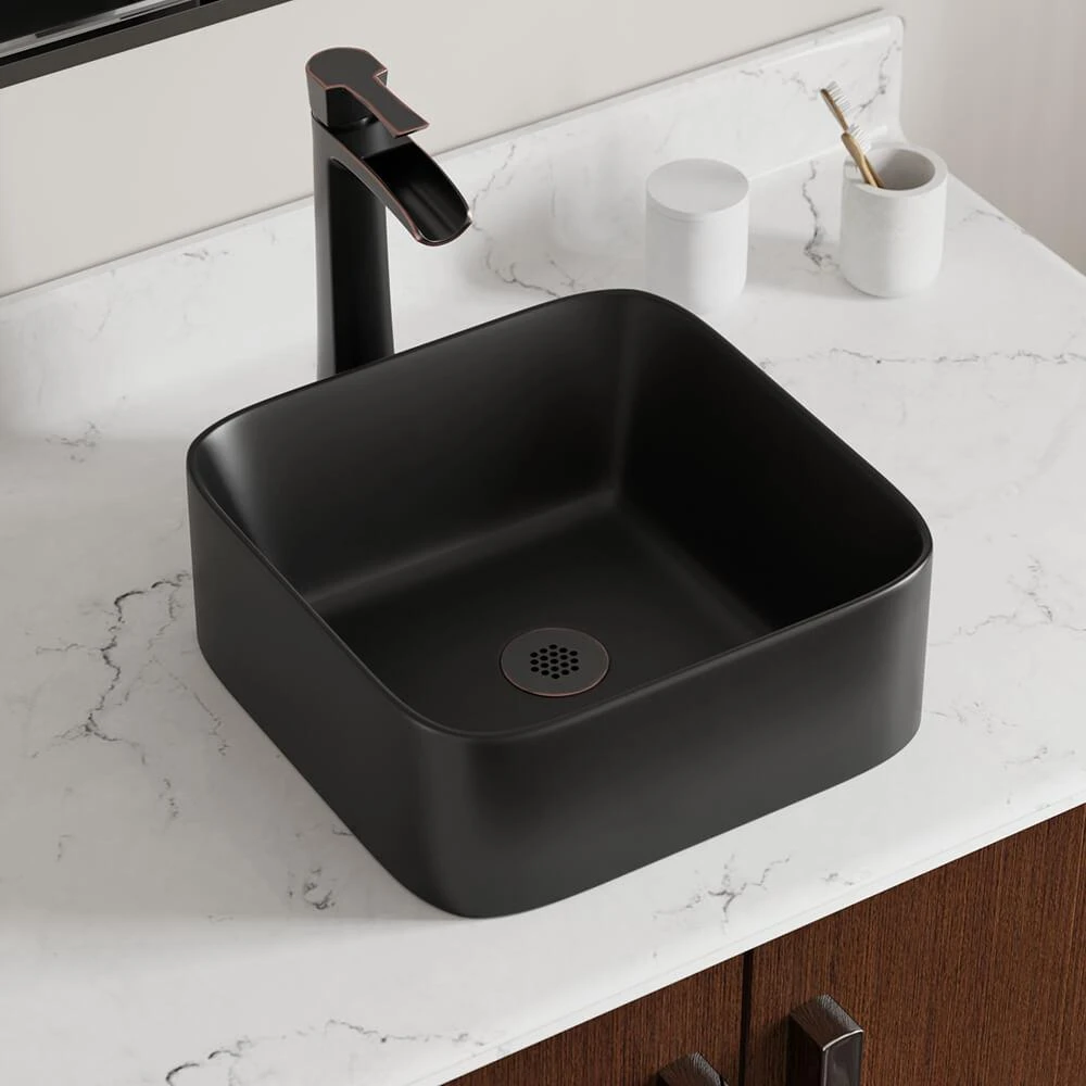 MR Direct Vessel Sink In Matte Black 1 MR Direct Vessel Sink In Matte Black