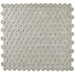 Merola Tile Hudson Penny Round Marine 12 In. X 12-5/8 In. X 5 Mm Porcelain Mosaic Tile (10.74 Sq. Ft. / Case) 31 Merola Tile Hudson Penny Round Marine 12 In. X 12-5/8 In. X 5 Mm Porcelain Mosaic Tile (10.74 Sq. Ft. / Case) -Allied Brass Shop af352785d76ed809c222548c0cb12765 1800x1800