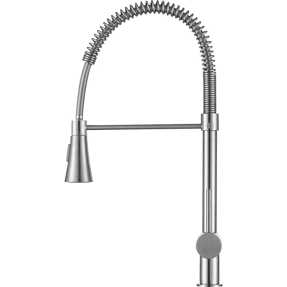 Carriage Single Handle Standard Kitchen Faucet In Brushed Nickel 7 Carriage Single Handle Standard Kitchen Faucet In Brushed Nickel - Image 7