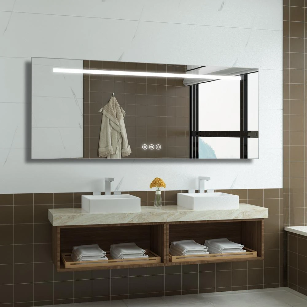 72 In X 30 In Led Frameless Bathroom/Wall Mirror 2 72 In X 30 In Led Frameless Bathroom/Wall Mirror - Image 2