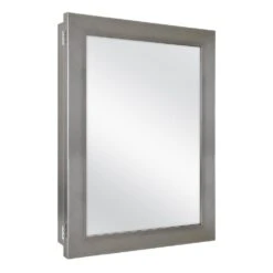 20 In. X 26 In. Recessed Or Surface Mount Framed Medicine Cabinet In Pewter -Allied Brass Shop bb3801cd0df83ac33473233ba47a5260 1800x1800