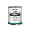 ColorPlace ULTRA Interior Paint & Primer, White, Flat, 1 Quart