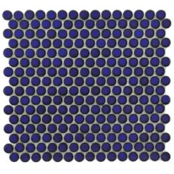 Merola Tile Hudson Penny Round Marine 12 In. X 12-5/8 In. X 5 Mm Porcelain Mosaic Tile (10.74 Sq. Ft. / Case) 38 Merola Tile Hudson Penny Round Marine 12 In. X 12-5/8 In. X 5 Mm Porcelain Mosaic Tile (10.74 Sq. Ft. / Case) -Allied Brass Shop c28ff465a2d64109711bf19f04edb42b 25909495 b624 4534 8113 e6e8b7cfa169 1800x1800
