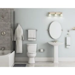 MOEN Banbury 26 In. X 23 In. Frameless Pivoting Wall Mirror In Brushed Nickel -Allied Brass Shop c2996e2b83f5847cb75a235868dfe814 1800x1800