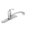 Adler Single-Handle Low Arc Standard Kitchen Faucet In Chrome