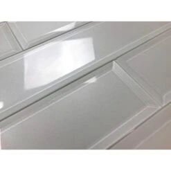 ABOLOS Frosted Elegance White Subway 3 In. X 12 In Glossy Glass Subway Tile (1 Sq. Ft.) -Allied Brass Shop c4aebc4d4f90253e2cb4ecd023c29647 1800x1800
