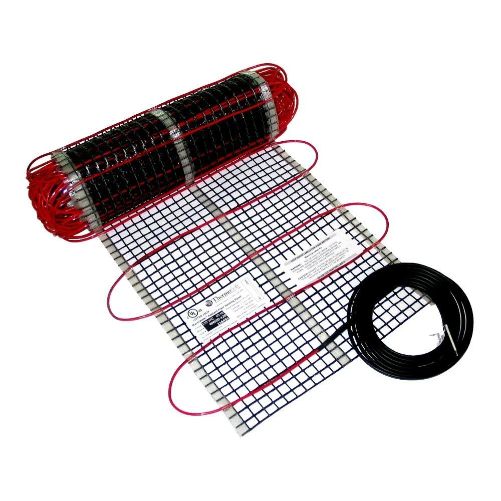 ThermoSoft WarmWalk 120 Ft. X 18 In. 240-Volt Radiant Floor Heating Mat (Covers 180 Sq. Ft.) 1 ThermoSoft WarmWalk 120 Ft. X 18 In. 240-Volt Radiant Floor Heating Mat (Covers 180 Sq. Ft.)