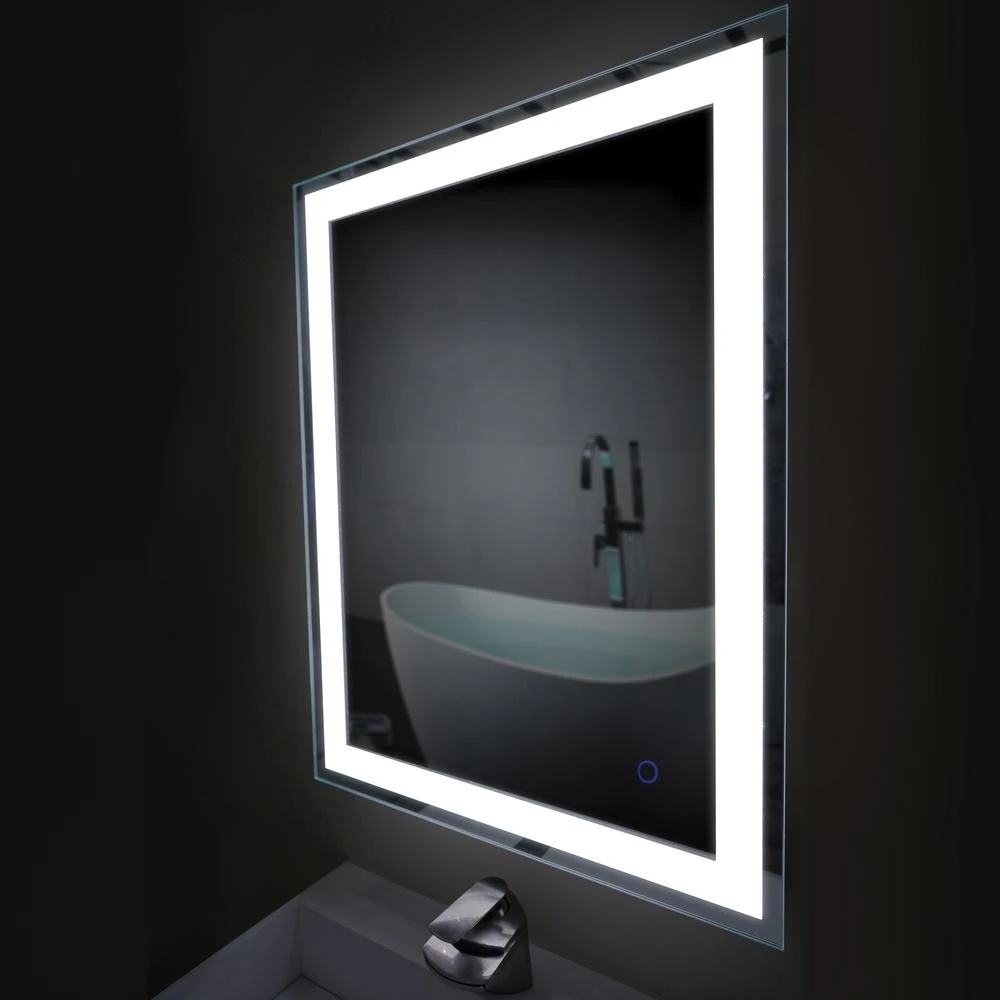 Edison Tri-Color 30 In. X 36 In. Single LED Wall Mounted Backlit LED Bathroom Mirror 7 Edison Tri-Color 30 In. X 36 In. Single LED Wall Mounted Backlit LED Bathroom Mirror - Image 7