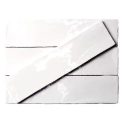 Ivy Hill Tile Catalina White 3 In. X 12 In. X 8 Mm Ceramic Wall Subway Tile (44-Pieces 10.76 Sq.ft./case) 22 Ivy Hill Tile Catalina White 3 In. X 12 In. X 8 Mm Ceramic Wall Subway Tile (44-Pieces 10.76 Sq.ft./case) -Allied Brass Shop cb2af2e5ac40a27cbcd54b7fce132669 1800x1800