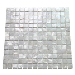 Art3d 12 In. X 12 In. Mother Of Pearl Shell Mosaic Tile Backsplash In White -Allied Brass Shop cbe3f0b6aca534ff9fc98e44ecf33e0e 1800x1800