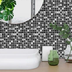 Goory 10Pcs Mosaic Pattern Waterproof Wall Tile Stickers Peel And Stick Tile Kitchen Backsplash Wallpaper Sticker 15x15cm/20x20cm 15 Goory 10Pcs Mosaic Pattern Waterproof Wall Tile Stickers Peel And Stick Tile Kitchen Backsplash Wallpaper Sticker 15x15cm/20x20cm -Allied Brass Shop cdd489d5 eae1 44fc af3e 0c4698f03291 1.b97abd81203010edbaa45c8a10d7db1c 3c738d79 e6ef 4b66 86a5 d090ca7579a0 1800x1800