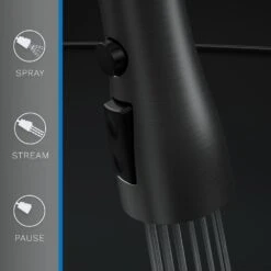 Motion Activated Single-Handle Pull-Down Sprayer Kitchen Faucet In Matte Black -Allied Brass Shop d318f178cffa56f2edfe74a066180e36 1800x1800