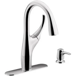Mazz Single-Handle Pull-Down Sprayer Kitchen Faucet In Vibrant Stainless 17 Mazz Single-Handle Pull-Down Sprayer Kitchen Faucet In Vibrant Stainless -Allied Brass Shop d35e6cfa41c784f0646922fb7c83b278 1800x1800