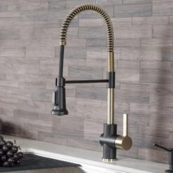 Britt Single-Handle Pull Down Sprayer Kitchen Faucet In Brushed Gold 24 Britt Single-Handle Pull Down Sprayer Kitchen Faucet In Brushed Gold -Allied Brass Shop da8021318569e9be85f4998f7035b330 6dd7efac df5d 45c8 9480 16ef3d10ef53 1800x1800