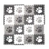 Tadpoles Pawprint Foam Play Mat Set, 16 Pieces