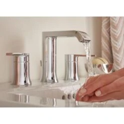 Genta 8 In. Widespread 2-Handle Bathroom Faucet In Chrome 31 Genta 8 In. Widespread 2-Handle Bathroom Faucet In Chrome -Allied Brass Shop de31ca5586a07d6ab7491a0952607a6e 1800x1800