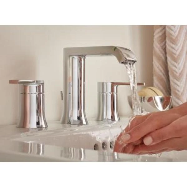 Genta 8 In. Widespread 2-Handle Bathroom Faucet In Chrome 15 Genta 8 In. Widespread 2-Handle Bathroom Faucet In Chrome - Image 15