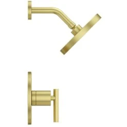 Contempra 1-Handle Shower Faucet Trim In Brushed Gold (Valve Not Included) -Allied Brass Shop e45e07e698fdf600c6934c5b6e788f15 1800x1800