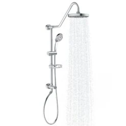 Kauai III 3-Spray Handshower And Showerhead Combo Kit In Chrome Finish -Allied Brass Shop e49936305a7b523ac731af122b9e8252 1800x1800