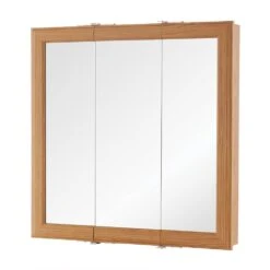 24-3/16 In. W X 24-3/16 In. H Fog Free Framed Surface-Mount Tri-View Bathroom Medicine Cabinet In White 9 24-3/16 In. W X 24-3/16 In. H Fog Free Framed Surface-Mount Tri-View Bathroom Medicine Cabinet In White -Allied Brass Shop e7e0ea71677157c41c3c98692efb0975 1800x1800