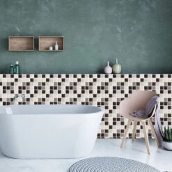 10/20 Pieces Backsplash Tile For Kitchen Mosaic Square Peel And Stick Tile, 3.94x3.94" -Allied Brass Shop ea04a341 a9da 415c b82b 76e0209571c1.9242180b01b924b6a0e0ec035dccb89c 1800x1800