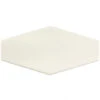Midland Hexagon Vanilla 4 In. X 8 In. Glazed Ceramic Tile Sample