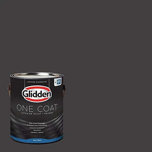 Glidden One Coat, Interior Paint + Primer, Black Magic 1 Glidden One Coat, Interior Paint + Primer, Black Magic