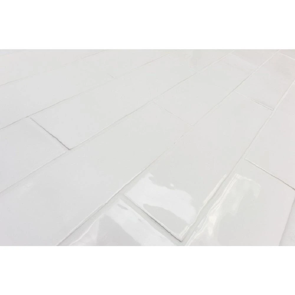 Ivy Hill Tile Catalina White 3 In. X 12 In. X 8 Mm Ceramic Wall Subway Tile (44-Pieces 10.76 Sq.ft./case) 9 Ivy Hill Tile Catalina White 3 In. X 12 In. X 8 Mm Ceramic Wall Subway Tile (44-Pieces 10.76 Sq.ft./case) - Image 9