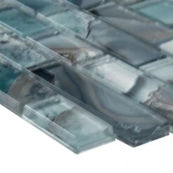 MSI Night Sky Interlocking 11.81 In. X 11.81 In. X 8mm Glass Mesh-Mounted Mosaic Tile (9.7 Sq. Ft. / Case) -Allied Brass Shop f2d789b4082fe1409a4122cd6848092c 1800x1800