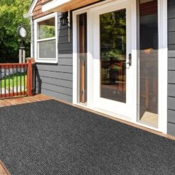 Heavy-Duty Ribbed Indoor/Outdoor Carpet With Rubber Marine Backing - Charcoal Black 6' X 10' - Several Sizes Available - Carpet Flooring For Patio, Porch, Deck, Boat, Basement Or Garage 17 Heavy-Duty Ribbed Indoor/Outdoor Carpet With Rubber Marine Backing - Charcoal Black 6' X 10' - Several Sizes Available - Carpet Flooring For Patio, Porch, Deck, Boat, Basement Or Garage -Allied Brass Shop f454e289 a0a9 4458 a656 89bb17d83a86 1.123ed6498524d86661bcda440b833346 1800x1800