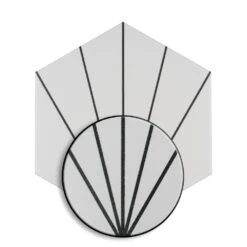 Merola Tile Aster Hex Blanco Encaustic 8-5/8 In. X 9-7/8 In. Porcelain Floor And Wall Tile (11.56 Sq. Ft. / Case) 25 Merola Tile Aster Hex Blanco Encaustic 8-5/8 In. X 9-7/8 In. Porcelain Floor And Wall Tile (11.56 Sq. Ft. / Case) -Allied Brass Shop f72a8a4b4a629f93a4f37ec919f62479 1800x1800