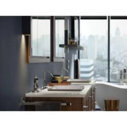 Verdera 40 In. W X 30 In. H Recessed Medicine Cabinet In Anodized Aluminum -Allied Brass Shop fb352540b50f0df93740090e45792a19 1800x1800