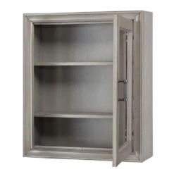 Hazelton 24 In. W X 28 In. H Framed Surface-Mount Bathroom Medicine Cabinet In Antique Grey -Allied Brass Shop fd24f229b08e1dda3a668404bf29ec3e 1800x1800